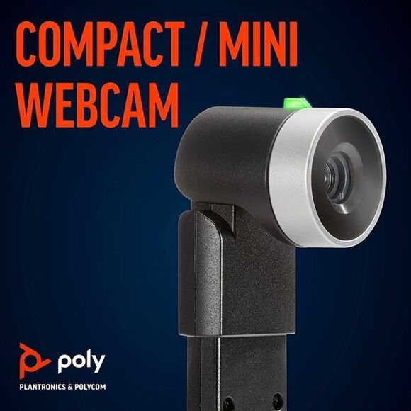 Polycom EagleEye Mini with Mount 1080p HD Webcam Zoom Video Conference Meetings - Picture 4 of 8